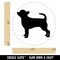 Smooth Coat Chihuahua Apple Head Dog Solid Rubber Stamp for Stamping Crafting Planners